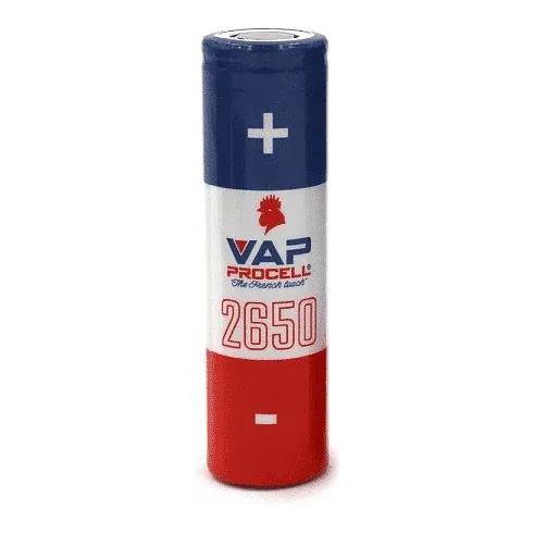Accus Vap Procell IMR 18650 2650 mAh 20 A - lot de 2