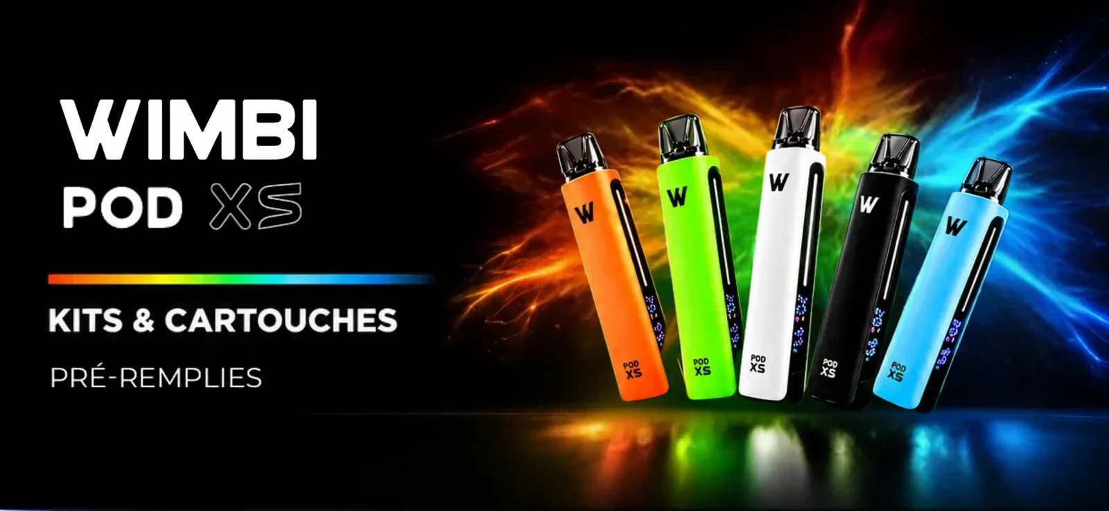 Wimbi Pod XS : kits et cartouches pré-remplies