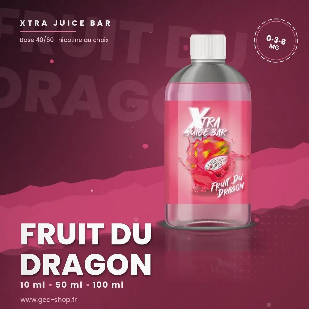 XTRA JUICE BAR · FRUIT DU DRAGON